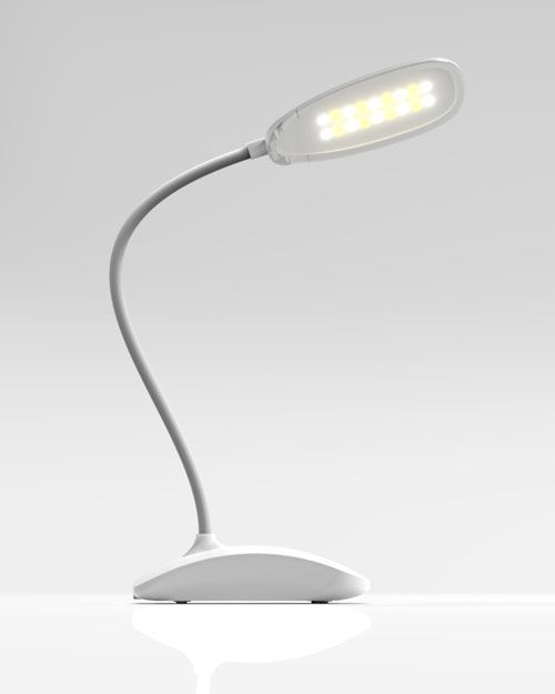 Лампа освещения настольная, светодиодная Ritmix LED-410C White - фото 2