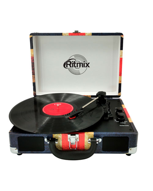 RITMIX  Проигрыватель виниловых пластинок  LP-120B UK Flag