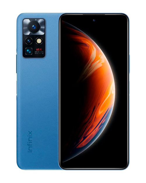 Смартфон infinix zero x neo 8+128GB Blue
