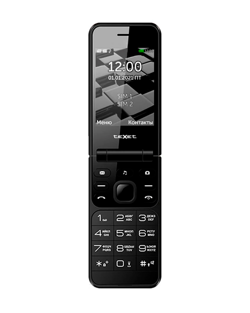 Texet  Мобильный телефон  TM-405 цвет черный
