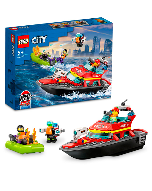 LEGO   60373 Город Пожарная лодка
