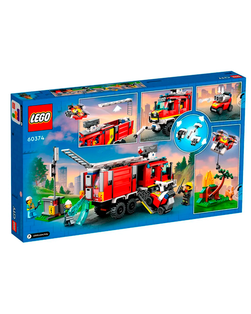 Lego 60374 Город Пожарная машина - фото 3