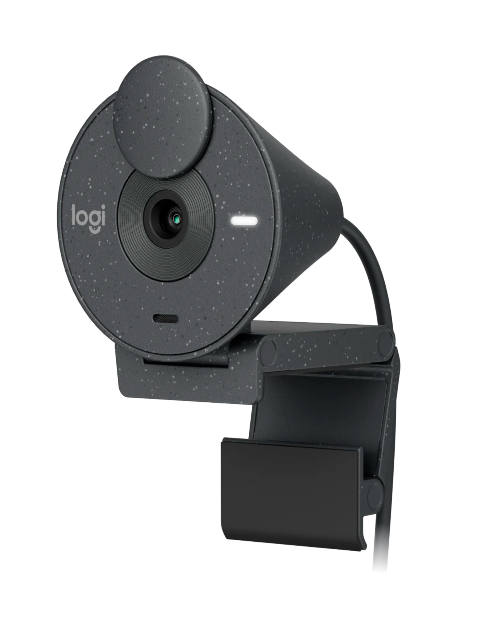 Logitech  Веб-камера  Brio 300 Full HD, Black