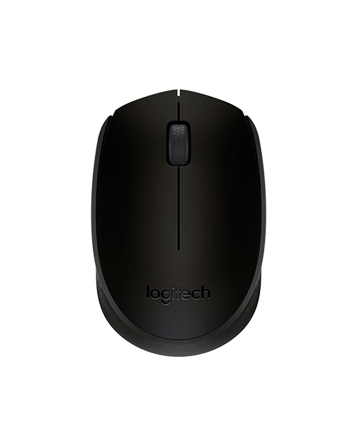 Logitech  Мышь компьютерная  Mouse wireless  m170 black