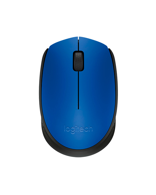 Logitech  Мышь компьютерная  Mouse wireless  m170 blue